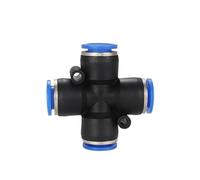 1pcs Pneumatic Fittings PY/PU/PV/PE/HVFF/SA Water Pipes and Pipe connectors Direct Thrust 4 to 12mm/ Plastic Hose Quick couplings(PZA 1pcs,OD 10MM)