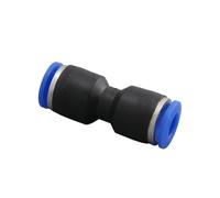 1pcs Pneumatic Fittings PY/PU/PV/PE/HVFF/SA Water Pipes and Pipe connectors Direct Thrust 4 to 12mm/ Plastic Hose Quick couplings(PU 1pcs,OD 10MM)