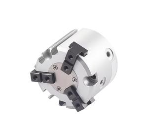 1pcs Pneumatic Grippers Two-jaw Three-jaw Four-jaw Finger cylinders MHS2/3/4-16D, 20D, 25D, 32D, 40D Clamping Chucks(MHS3,63D)
