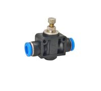 1PCS Pneumatic mini Ball Valve Quick Fitting 4mm 6mm 8mm 10mm 12mm Hose Air Compressor Water Gas Oil Shut Flow Control Connector(SA,12mm)
