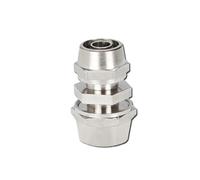 1pcs Pneumatic Quick Screwing Brass Hose Fitting T-Type L-Type Cross-Type Tube OD 4mm 6mm 8mm 10mm 12mm 14mm 16mm Pneumatic Fittings(Through,12mm)