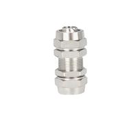 1pcs Pneumatic Quick Screwing Brass Hose Fitting T-Type L-Type Cross-Type Tube OD 4mm 6mm 8mm 10mm 12mm 14mm 16mm Pneumatic Fittings(Bulkhead,10mm)