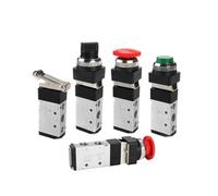 1PCS Pneumatic Two-Position Five-Way Mechanical Valve MV-08/09/10 Three-Way MV-32-08/09/10A MV(MV-10(32))