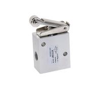 1PCS Pneumatic Valve Switch JM322R 2 Position 3 Way Female Thread 1/4" 12mm Roller Lever Air Mechanical Valve(No Fittings)