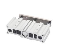 1pcs Pneumatic Wide Cylinder with Guide Rod MGPWM20/25/32/40-25-50-75-100-150-175-200(Stroke 150mm,Bore 20mm)