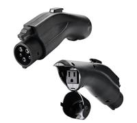 1pcs Portable 15A V2L EV Discharger Adapter 14KW 240V AC 50-60HZ For Type1 J1772 Version EV Cars EVSE