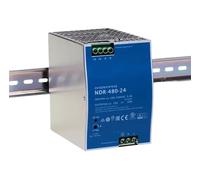 1pcs Power Supply NDR-480 NDR-480-24 24V NDR-480-48 48V 480W Single Output Industrial DIN Rail(NDR-480-24)