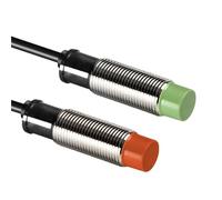 1pcs PR12 Inductive Proximity Sensor PR12-4DN PR12-4DP M12 Short Type Proximity Switch 4MM Non-Flush 10-30V DC NPN PNP 2M Cable(PR12-4DP2)