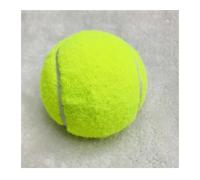 1PCS Practice Tennis Ball,High Elasticity Pressure Less Training Exercise Tennis Balls,Soft Rubber TennisBalls, Diameter 6.3cm, Classic Yellow, for professional/Beginners Training,Pet Dog PlayingBall