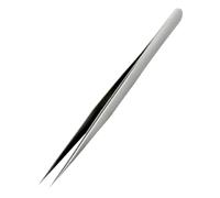1pcs Precision Tweezers,Stainless Steel Pointed Tweezers,Point-Tip Precision Tweezersfor DIY Craft,Electronic Device Repair,Soldering,Experimental Work,Jewelry-Making,and so on(Silver)