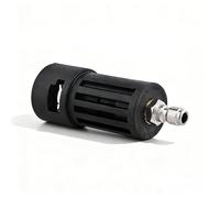1Pcs Pressure Washer Adapter, 1/4'' Quick Connect Power Washer Accessory, Quick Release Connector Compatible with Karcher K1-K7 Series Power Washer (Black)