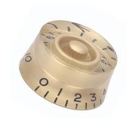 1pcs Professional Guitar Accessories Volume Tone Control Knobs For Electric Guitars And Basses Guitar Knobs For Adult Beginners(Gold w Bk Text)