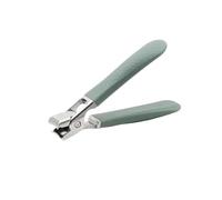 1pcs Professional Stainless Steel Nail Clippers Set for Thick Nails Anti-Splash Sharp Trimmer Nail Pedicure Manicure Tools for Men(Red)