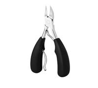 1pcs Professional Toe Nail Clippers Cutter ingrown toenail Tool Thick Nail Dead Skin Sharp Curved Blade Nail Tools(Black)