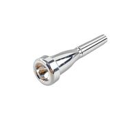 1PCs Professional Trumpet Mouthpiece 3c/5c/7c Size For Bach Beginner Musical Accessories Parts Or Finger Exerciser (Color : Silver7C, Size : A)