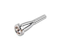 1PCs Professional Trumpet Mouthpiece 3c/5c/7c Size For Bach Beginner Musical Accessories Parts Or Finger Exerciser (Color : Silver5C, Size : A)