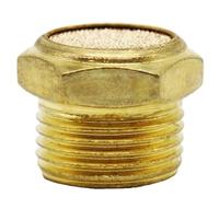 1PCS PSV-01 PSV-02 PSV-03 PSV-04 Pneumatic Solenoid Valve Copper Muffler,Thread 1/8" 1/4" 3/8" 1/2"(PSV-01)