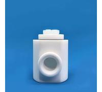 1pcs PTFE Photoelectrochemical Reaction Electrolytic Cell for Three Electrode System - Customizable devise(Sealed 100ml)