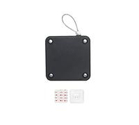 1PCS Punch-Free Automatic Sensor Door Closer White, Multifunctional Door Closer, Heavy Duty Auto Door Closer with Steel Drawstring, Automatic Closer Door for Home Kitchen Freezer, Black, 1200G