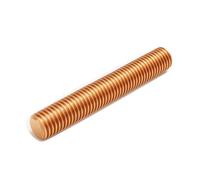 1pcs Pure Copper Threaded Rods M4 M5 M6 M8 M10 M12 M16 M18 M20(M8x60mm 1pc)