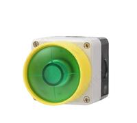 1PCS push button switch control box plastic handheld self-start button waterproof box industrial emergency stop switch(Gold)