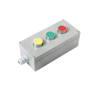 1PCS Push Button Switch Control Cast Aluminum Box Junction Waterproof Enclosure Emergency Start Stop(5P)