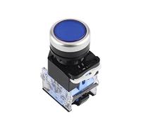 1PCS Push Button Switch LA38-11BN LA38-11BNZS NO/NC Momentary/Latching 22mm 4 Screws Round Panel Cutout 2 Position Knob Switch Air switches