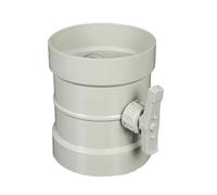 1pcs PVC Pipe Manual Gas Volume Control Valve - Adjustable Round Damper for HVAC Systems (OD63mm-315mm)(110mm)