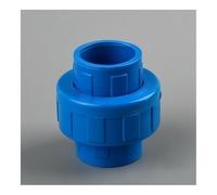 1pcs PVC Pipe Union Straight Connector for Aquarium Hoses and Irrigation, ID 20-110mm, Durable Plastic Fitting(Blue,50mm)