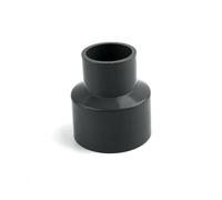 1pcs PVC Straight Reducing Connector, Thickened Grey/White Irrigation Pipe Fitting for Garden/Aquarium/Greenhouse(Gray,40x20mm)