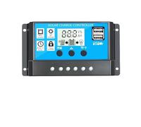 1pcs PWM Solar Charge Controller 30A 12V 24V Battery Charging Controller PWM 30A Solar Charge Regulator With Dual USB 5V/3A
