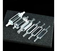 1pcs Quartz Flow Cell - 10mm Optical Path Length, 3.5ml Capacity for Spectrophotometry and Analytical Applications(Quad-Path 4mm TL 32mm)