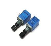 1pcs R097 single-turn potentiometer unit B20K×4 power amplifier volume sound adjustment 15mm plum shaft