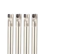 1pcs R390 Milling Cutter Lathe CNC C15-16-200-2T C16-16-150-2T C12-32 1T 2T R390 11T3 Carbide Insert Holder Tool End Mill(R390 C15-16-200-2T)