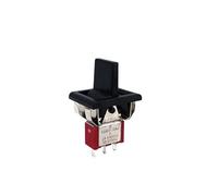 1pcs R8016A Rocker Switch AC250V/3A 125V/5A Momentary SPDT 3 Positions Toggle Switch T80-R Turn Left and Right Automatic Reset NWPNLXEA