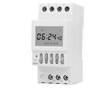 1PCS Rail Digital 40 Groups School or Factory Bell Timer Controller 1~99 Seconds Interval Auto Ring Time Switch AC 220V(110V)