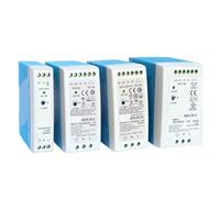 1PCS rail type switching power supply MDR-10 20 40 60 100W-5 12 24V output industrial DIN rail (Color : MDR-60, Size : 5V)