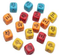 1PCS Random Color Sex Dice Kamasutra Sexual Position Dice Sex One Dice for Men Women Adult Love Party Games Couple Gift Toys Date Night - Dado de posturas
