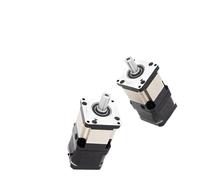 1PCS Ratio 5-100 42mm Nema17 Square Reducer Step Motor DC Speed Regulation(Reduction Ratio 100)