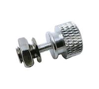 1PCS RC Model Boat Cover Fixed Seat Metal Hatch Lock With 10/12/14/16mm Hand Screw Ship Case Canopy Fixing Connector(Seat with 10mm screw)