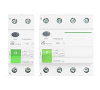 1PCS RCD RCCB Type B Earth Leakage Residual Current Circuit Breaker Evse 2P 4P AC 40a 63a 30ma 100ma 300ma 10KA Din Rail 230V(25A,4 Pole 30 mA)