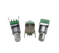 1pcs RD901F-B10K B20K B100K A250K 15MM half shaft Mono potentiometer(B20K)