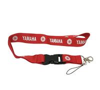 1pcs Red Color Yamaha Logo Superbike Lanyard Keychain Accessories Motorbike Motorcycle Lanyard Badge Holder