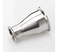 1pcs Reducer SS304 Stainless Steel Sanitary Ferrule, 50.5-119mm Connector Pipe Fitting Tri Clamp O/D 19/25/32/38/45/51/63/76/89/102mm Tri Clamp Hose Connectors(57x32 to 77.5x50.5)