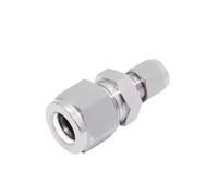 1pcs Reducing Union 6mm x 8mm Double Ferrule Compression Fitting Stainless Steel 316 Tube Fittings(RU-M10M16)