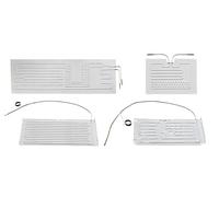 1PCS Refrigerator flat plate refrigerator evaporator cooling freezer aluminum 21x40cm/23x36cm/23x43cm/23x47cm(B02100001 23X36CM)