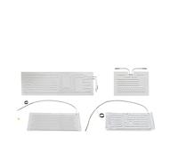 1PCS Refrigerator Flat Plate Refrigerator Evaporator Plate Cooling Freezer Aluminum Plate 21x40cm/23x36cm/23x43cm/23x47cm(B02100007 21X40CM)