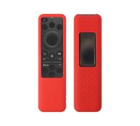 1PCS Remote Control Silicone Case Compatible for Samsung BN59-01480A, TV Remote Controller Non-slip Skin Shell Housing Cover Sleeve Holder with Rope(Case Only) (red)