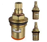 1PCS Replacement Brass Ceramic Stem Disc Cartridge Faucet Valve for Bathroom Kitchen Tap,D