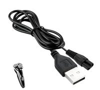 1PCS Replacement Charger for Wahl Shaver USB Charger Compatible with Wahl 3.5V Charging Cable for Wahl Trimmer Colour Pro 9649 Cordless Clipper Shaver Power Supply Trimmer(Black)